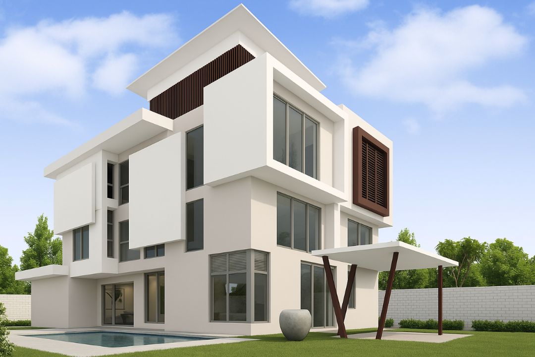 Sơn ngoại thất sử dụng cho các bề mặt ngoài trời của công trình
