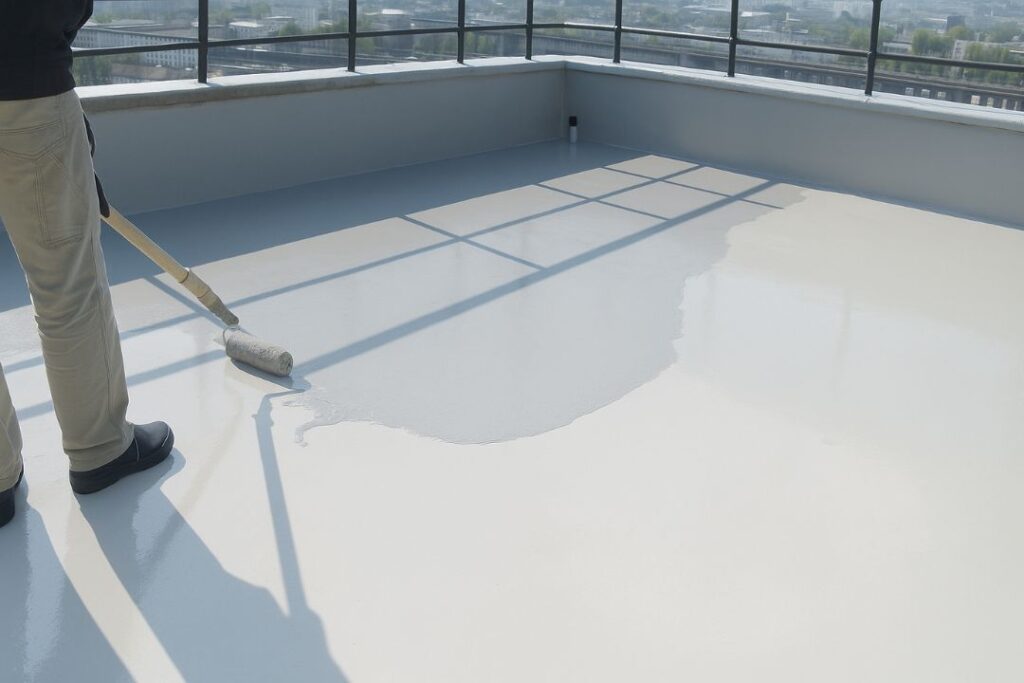 Nguyên liệu Sơn Chống thấm cho sàn bê tông