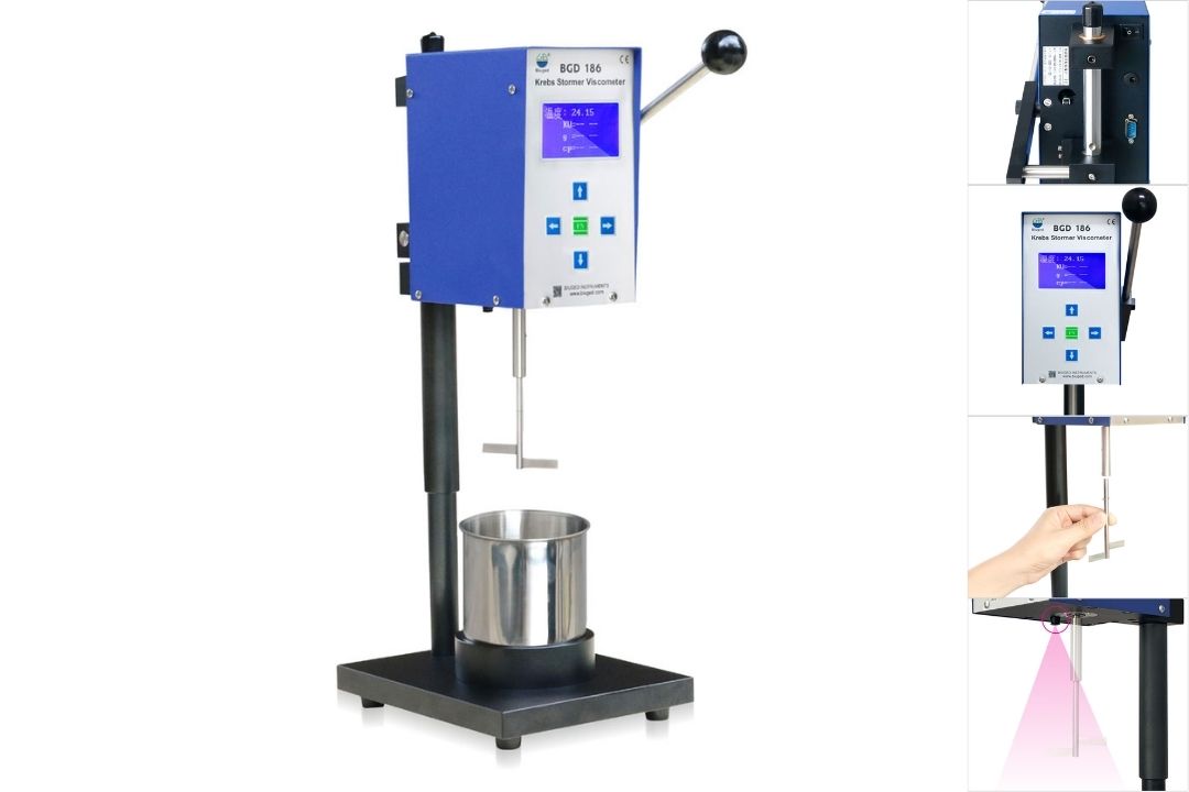 Máy đo độ nhớt sơn KU điện tử (1) Máy đo độ nhớt sơn KU